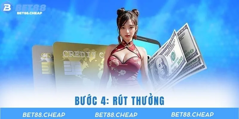 Rút thưởng tại nhà cái BET88