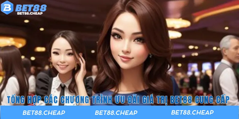 Tổng hợp các chương trình ưu đãi giá trị BET88 cung cấp 